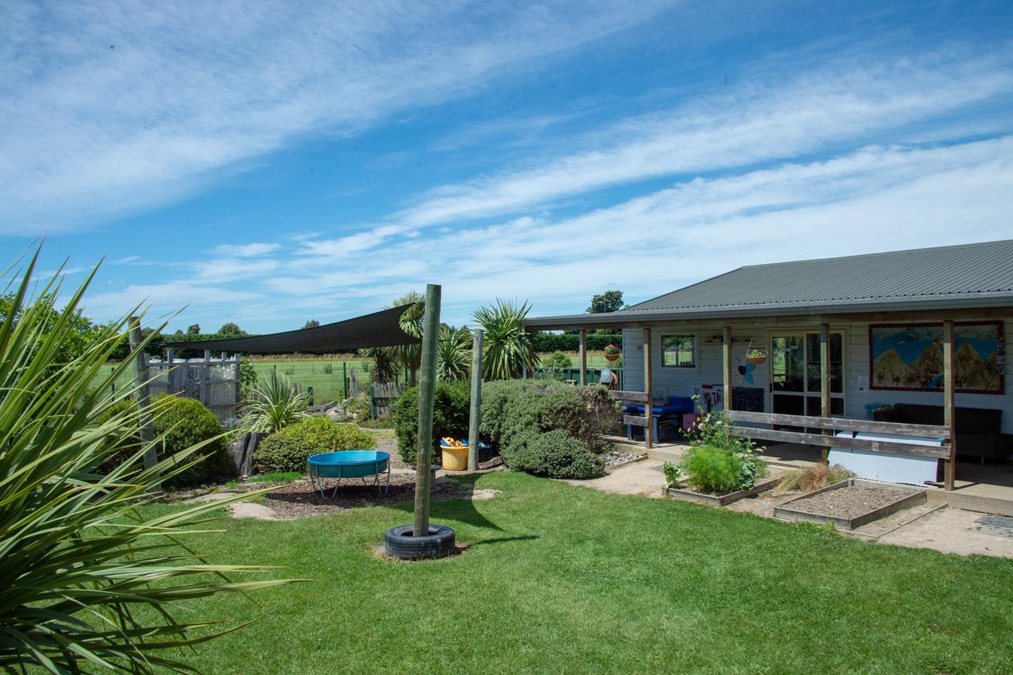 Deck area